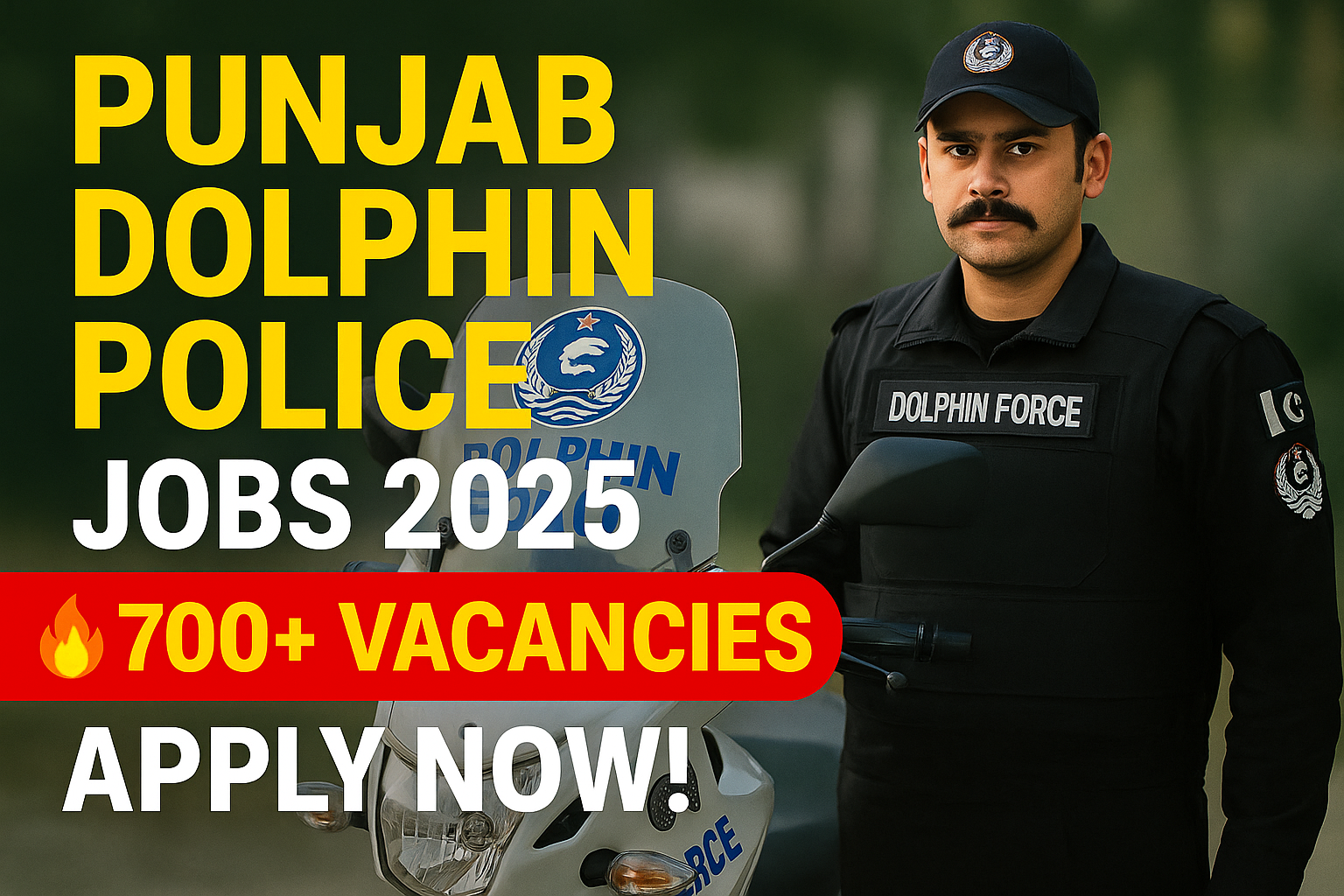 Punjab Dolphin Police Jobs 2025