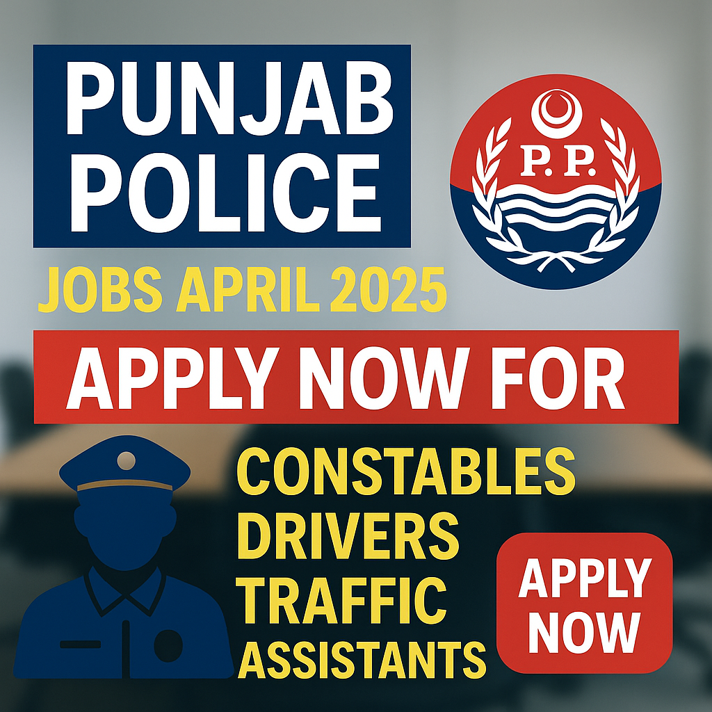 Punjab Police Jobs May 2025