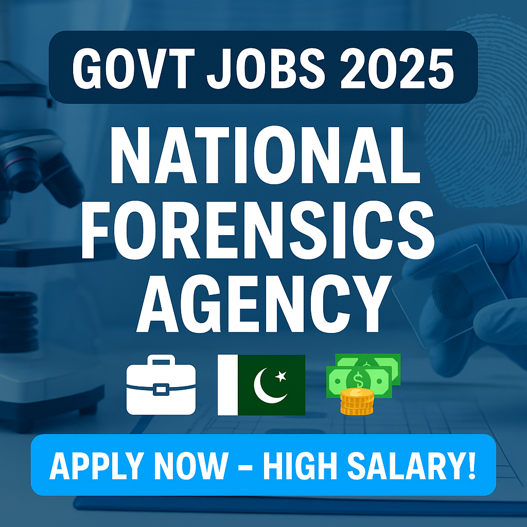 National Forensic Science Agency jobs 2025