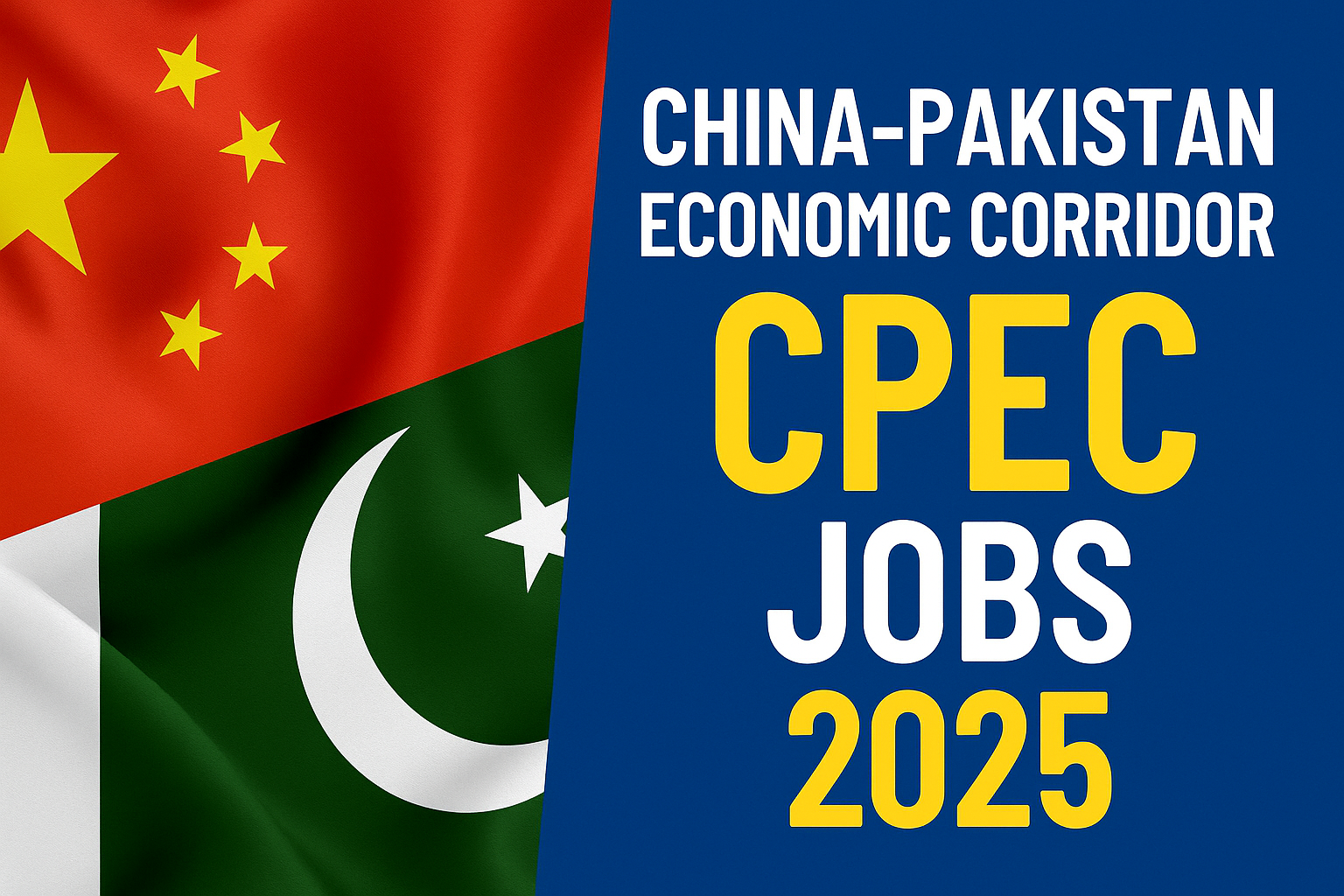 China Pakistan Economic Corridor CPEC Jobs 2025